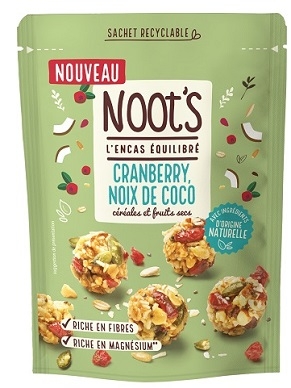 NOOT'S - Cranberry & Coconut Cereal Nut & Balls - 40 g (3 Stk.)